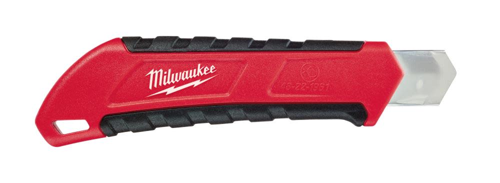 Milwaukee 18mm Snap-Off Knife Metal Lock - Ascmtools