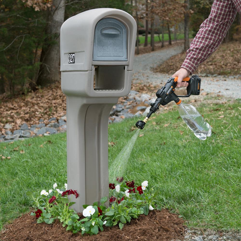 Worx Hydroshot Bottle Cap Connector with Draw Hose - Ascmtools