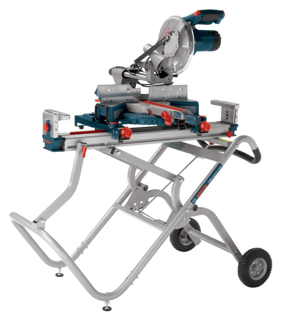 Bosch Gravity-Rise Miter Saw Stand with Wheels - Ascmtools