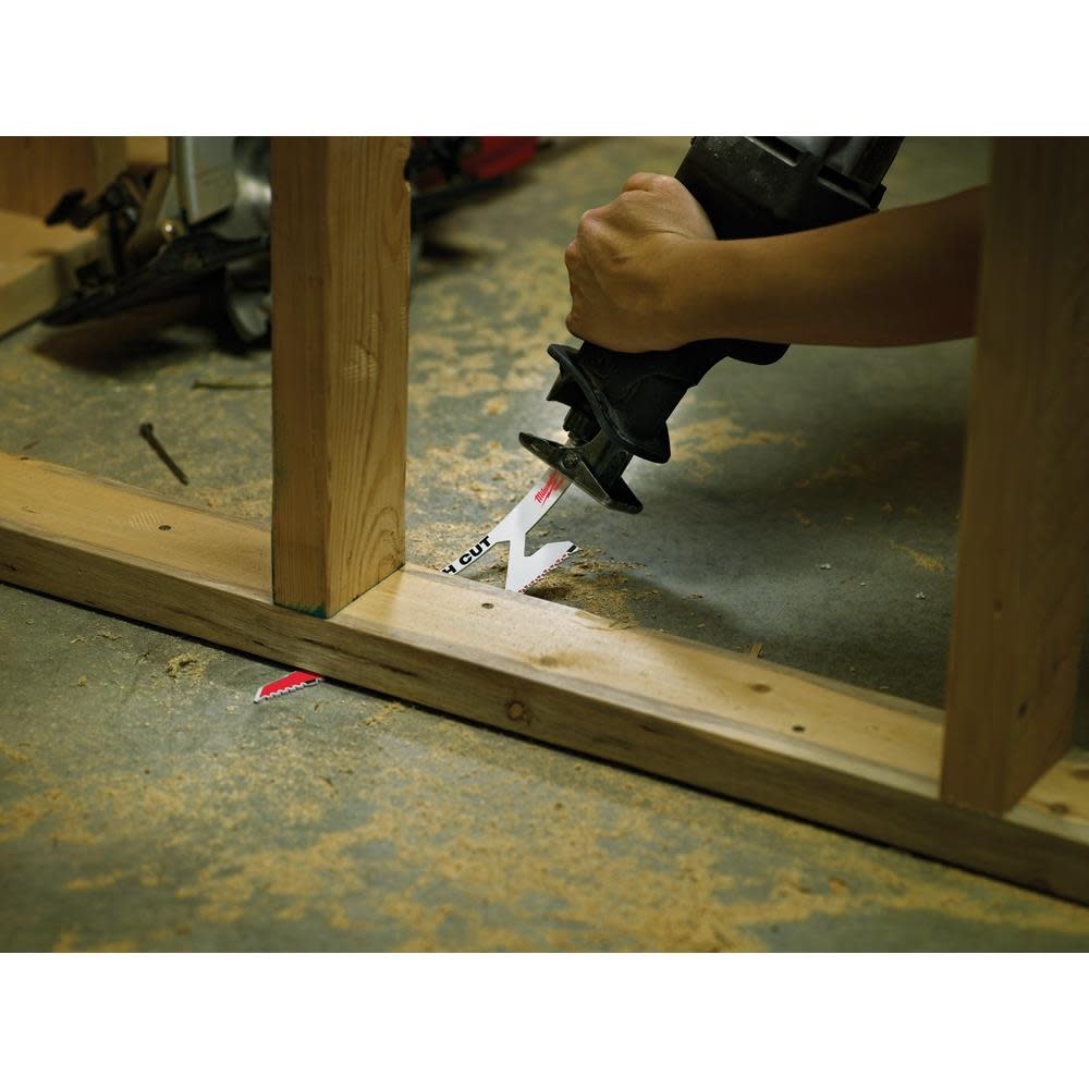 Milwaukee Flush Cut SAWZALL Blade - Ascmtools