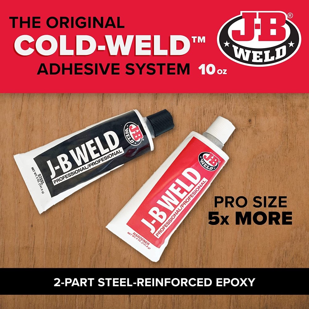 J-B Weld Original Cold Weld 10oz Two Part Steel Reinforced Epoxy - Ascmtools