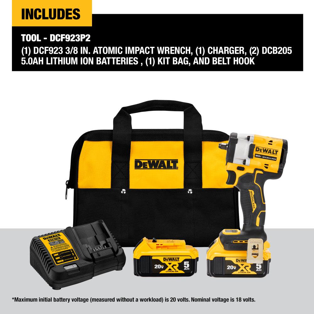 DEWALT ATOMIC 20V MAX Impact Wrench Hog Ring Anvil Kit 3/8″ - Ascmtools