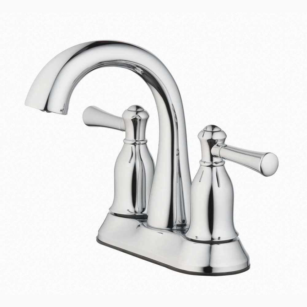 Oakbrook Verona Bathroom Sink Faucet Two Handle Chrome - Ascmtools