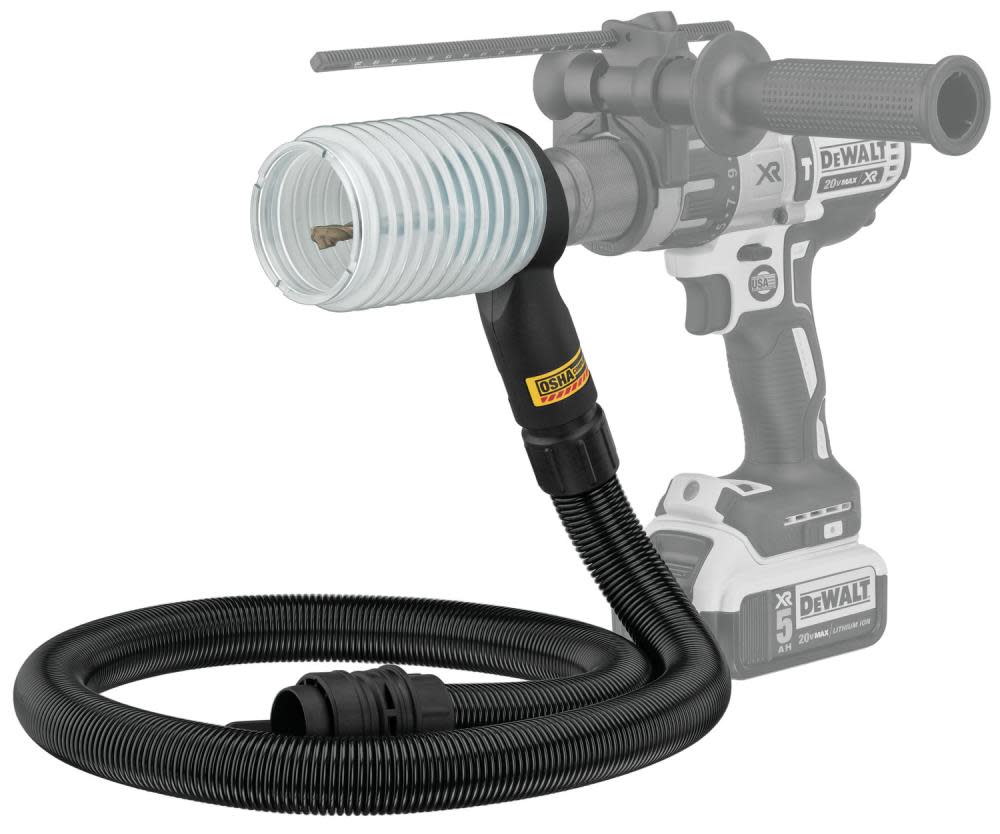 DEWALT SDS Plus Rotary Hammer Dust Extraction Tube Kit with Hose - Ascmtools