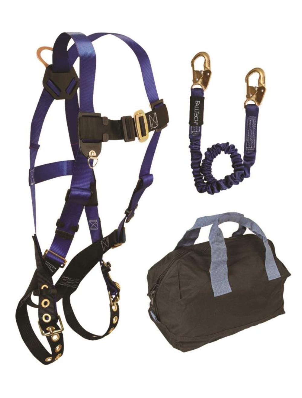 Falltech Contractor Harness/Lanyard Kit - Ascmtools