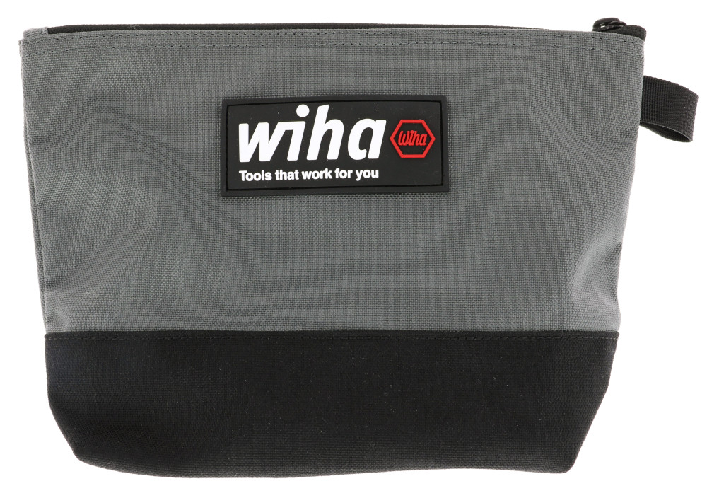Wiha Cordura Tool Pouch Multi Purpose Heavy Duty Zipper - Ascmtools