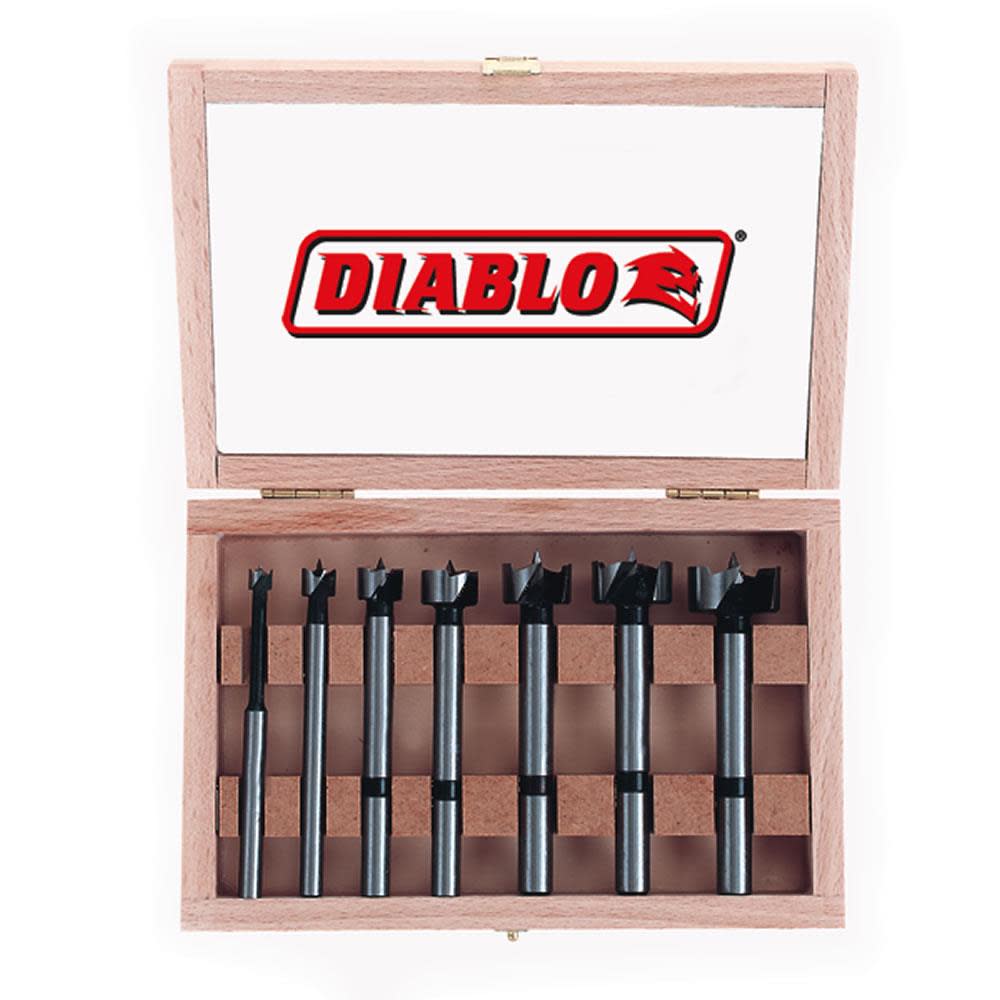 Diablo Tools 7 pcs. Forster Bit Set - Ascmtools