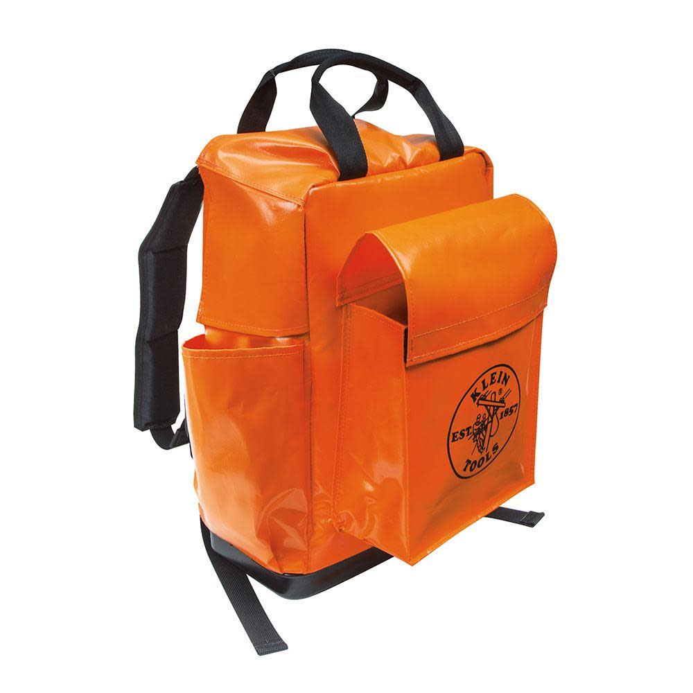Klein Tools Lineman Backpack Orange - Ascmtools