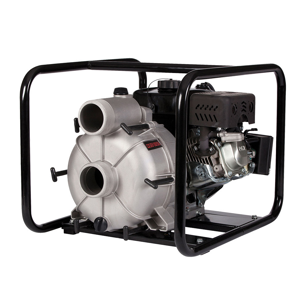 Red Lion Engine Driven Aluminum Trash Pump 208cc 3″ Intake/Discharge - Ascmtools