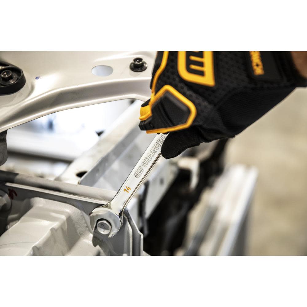 GEARWRENCH 16 Pc 90T 12 Point Metric Combination Ratcheting Wrench Set - Ascmtools