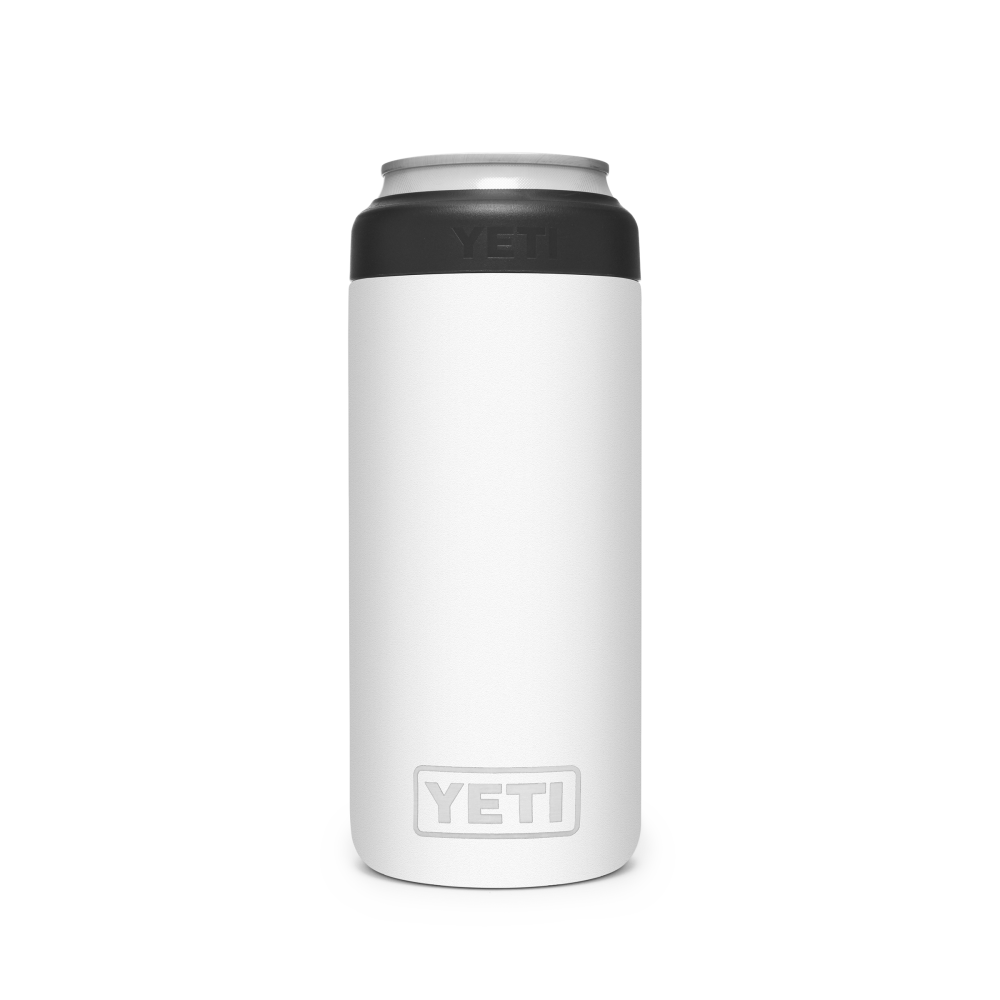 Yeti Rambler Colster Slim Can Insulator – White - Ascmtools