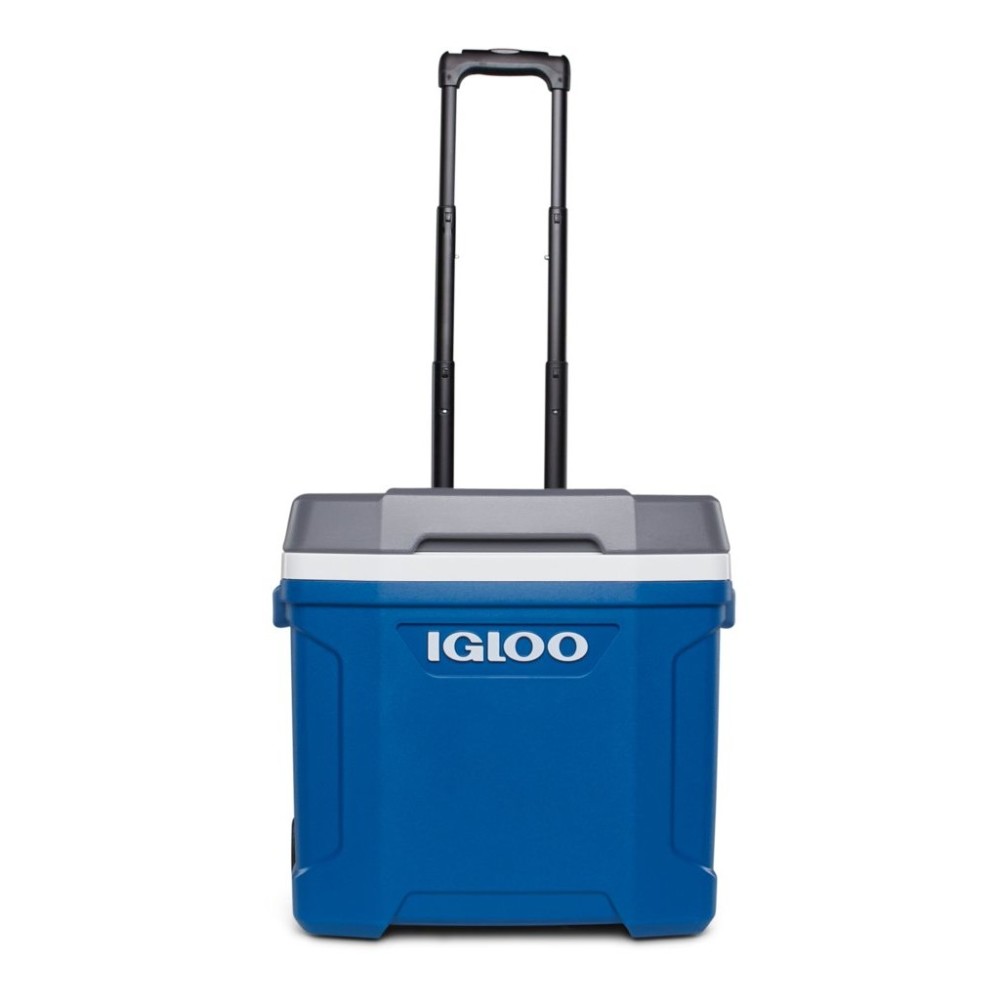 Igloo Latitude 30 Roller Hard Cooler Indigo Blue/Meteorite 30qt - Ascmtools