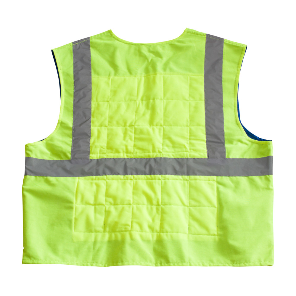 Protective Industrial Products Cooling Vest EZ Cool Hi Vis Yellow Evaporative S/M - Ascmtools