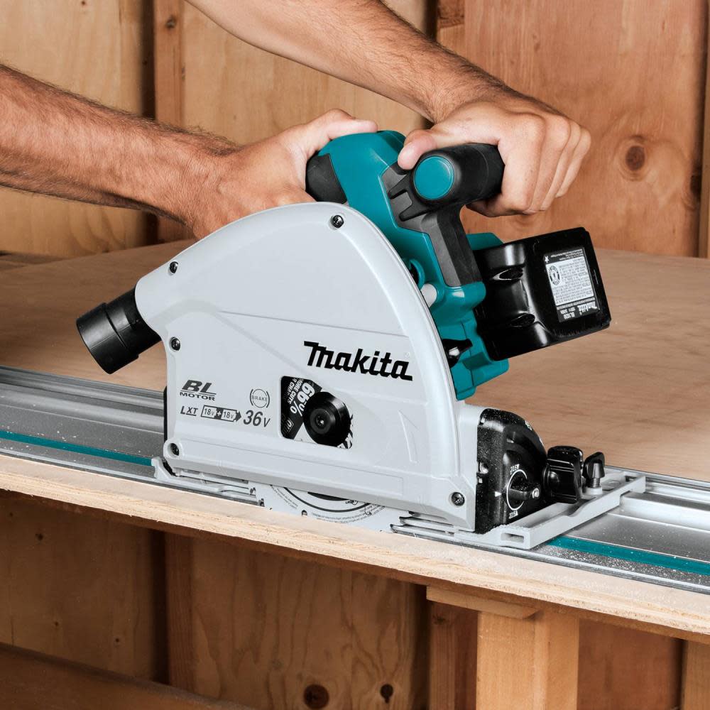 Makita 36V 18V X2 LXT 6 1/2″ Plunge Circular Saw Kit - Ascmtools