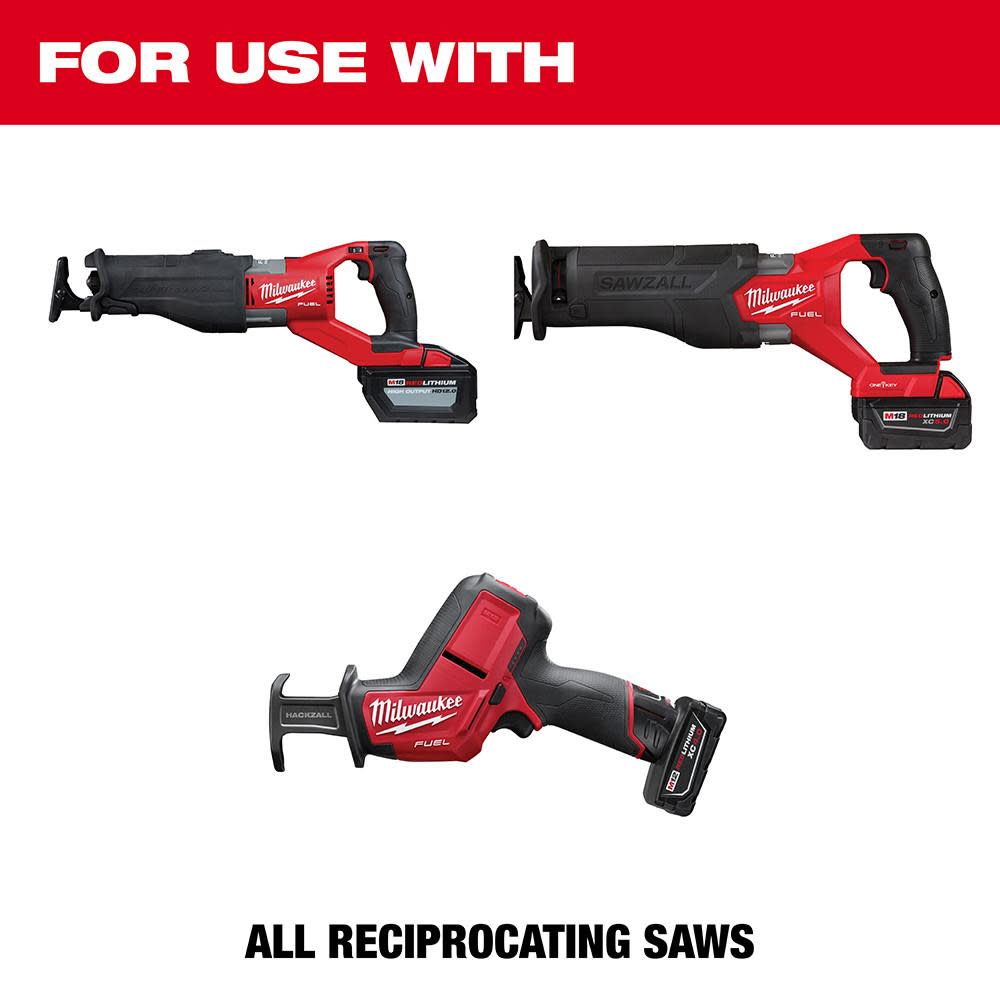 Milwaukee 6″ WRECKER with NITRUS CARBIDE 5Pk - Ascmtools