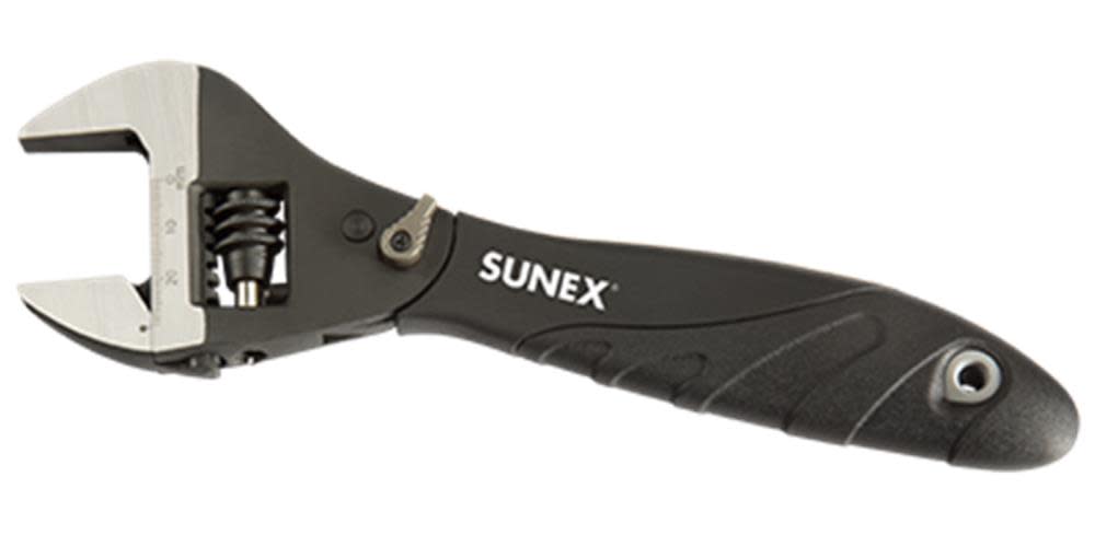 Sunex 8 In. Ratcheting Adjustable Wrench - Ascmtools