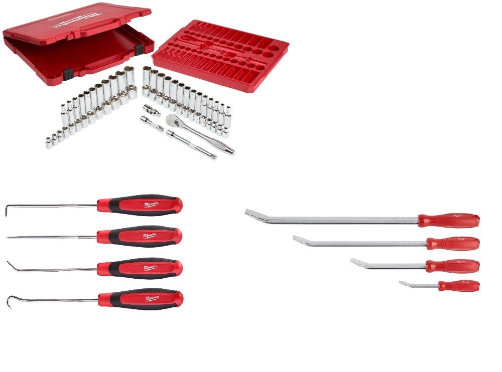 Milwaukee Hand Tool Set 64pc Bundle - Ascmtools