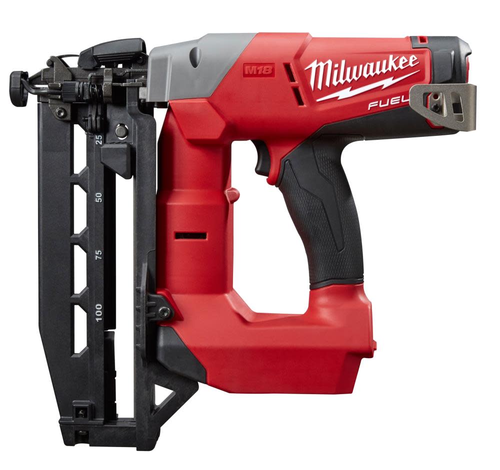 Milwaukee M18 FUEL 16 Gauge Straight Finish Nailer - Ascmtools