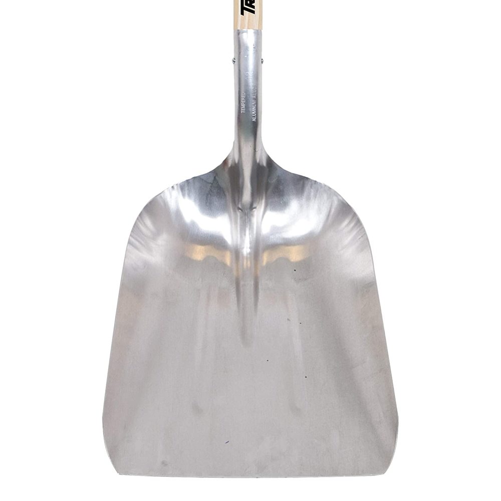 True Temper #12 Aluminum Scoop with D-Grip on 26″ Hardwood Handle - Ascmtools