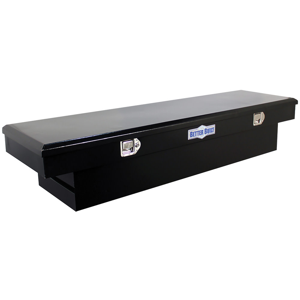 Better Built 63″ Crown Saddle Truck Tool Box STEEL BLACK - Ascmtools