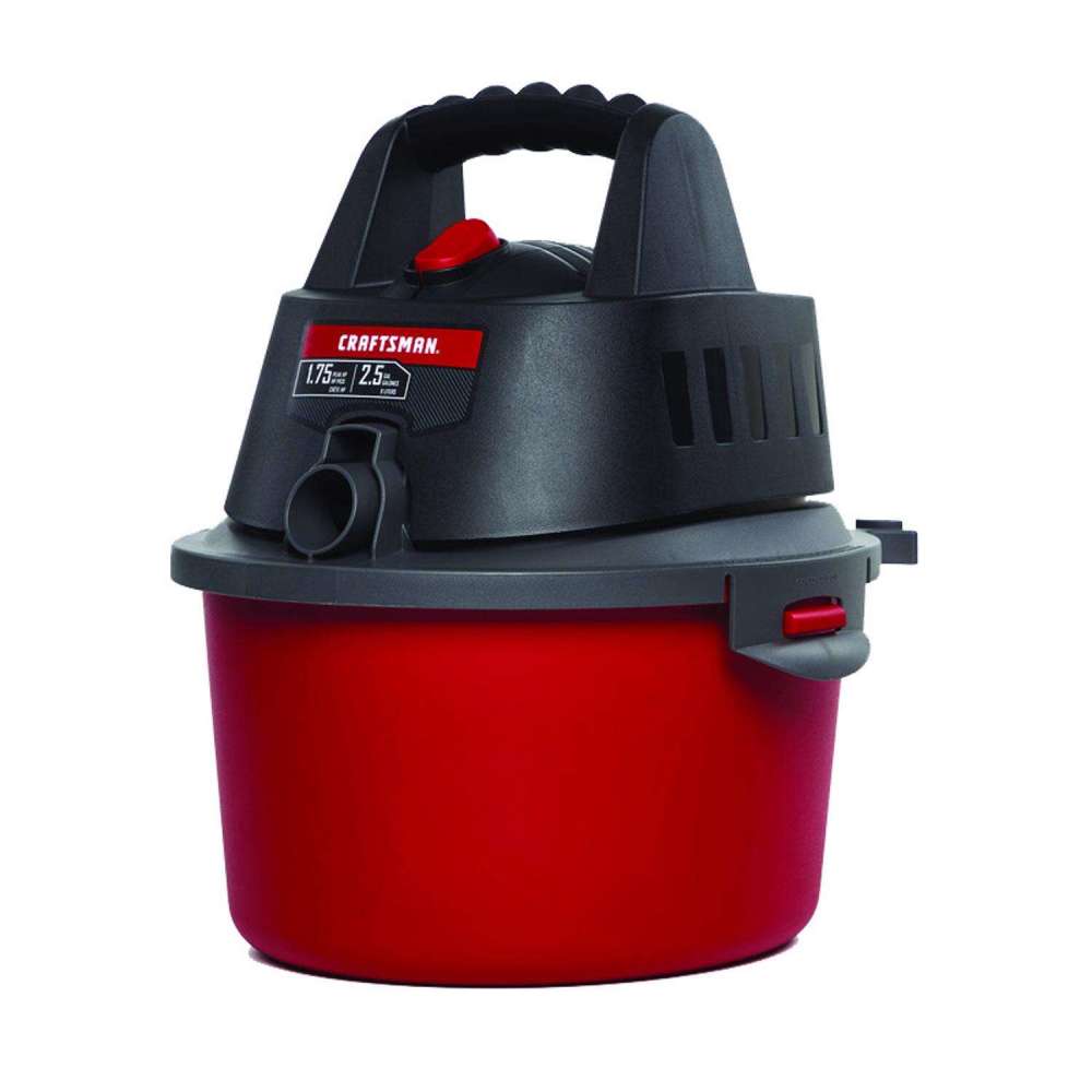 Craftsman Wet/Dry Vacuum 2.5 Gallon Corded 120V 1.75HP Peak - Ascmtools