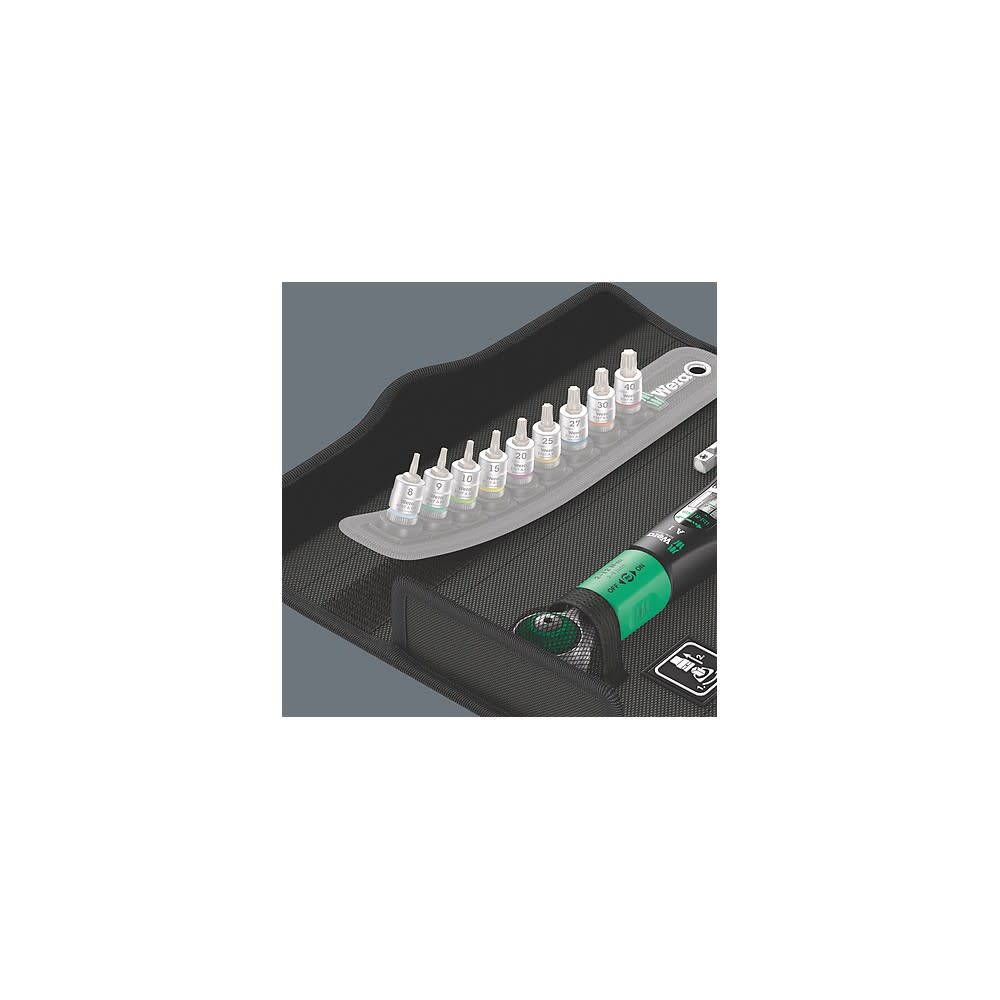 Wera Tools 10pc 2-12 Nm Safe-Torque A 1 Set 1 - Ascmtools