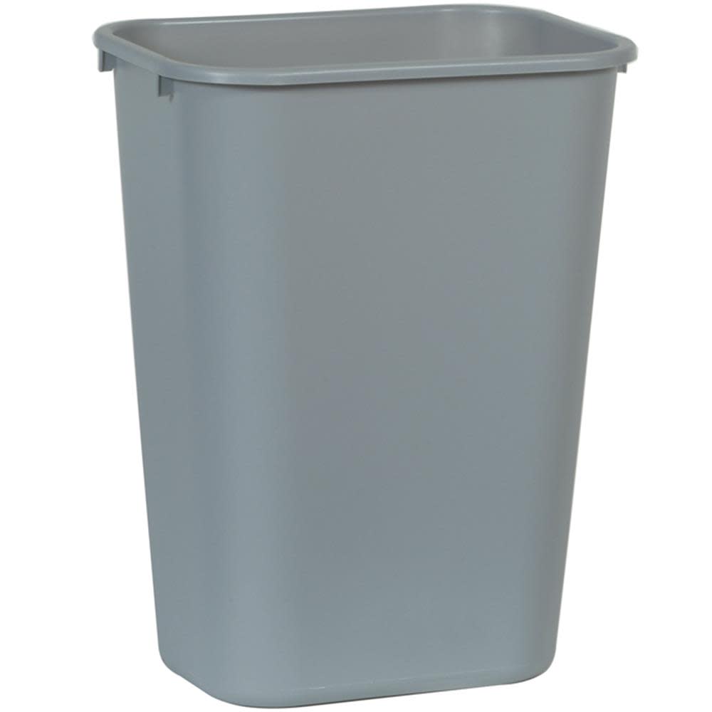 Rubbermaid Large Gray Wastebasket - Ascmtools