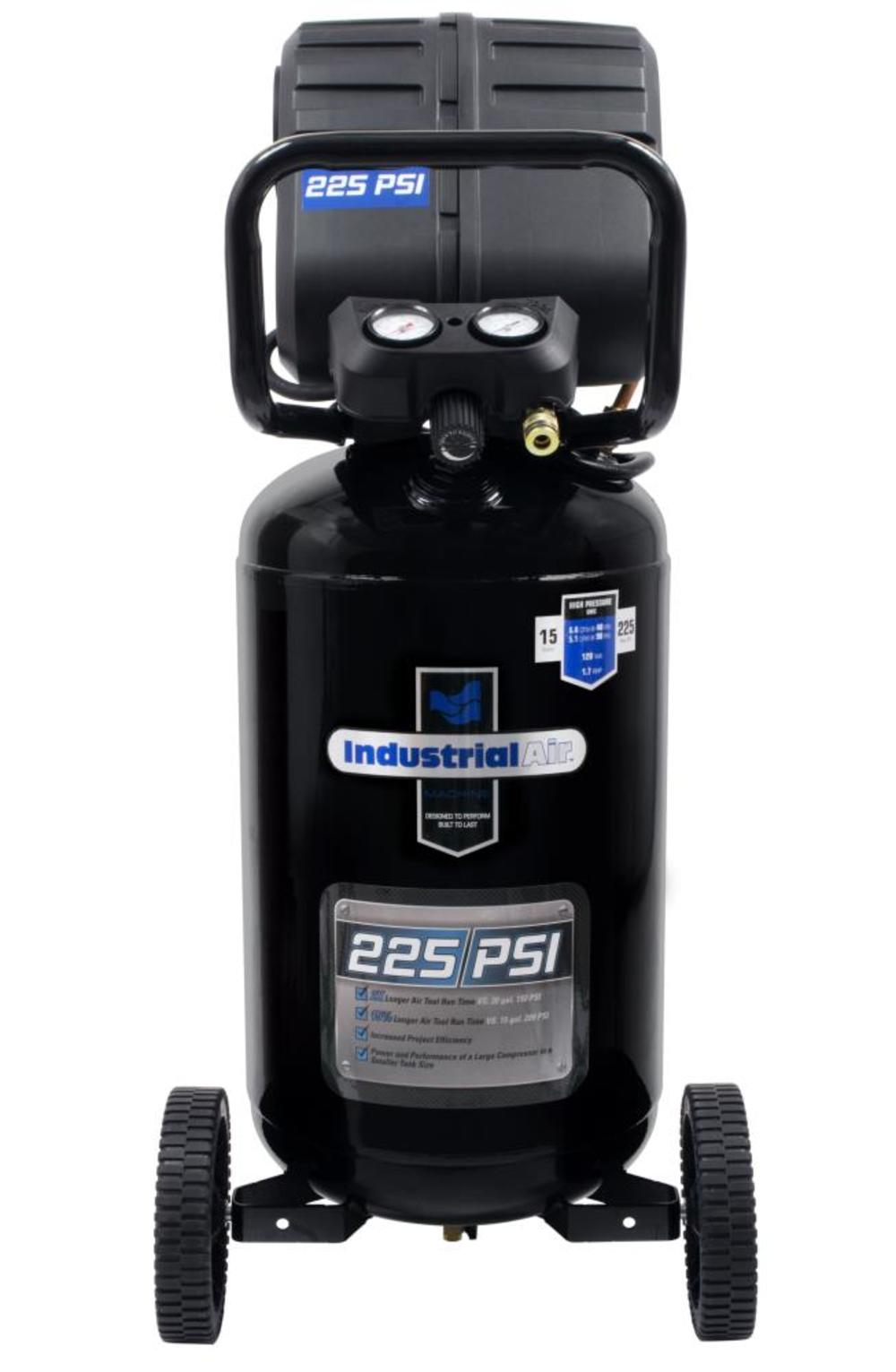 Industrial Air 15 Gallon 225 PSI Air Compressor - Ascmtools
