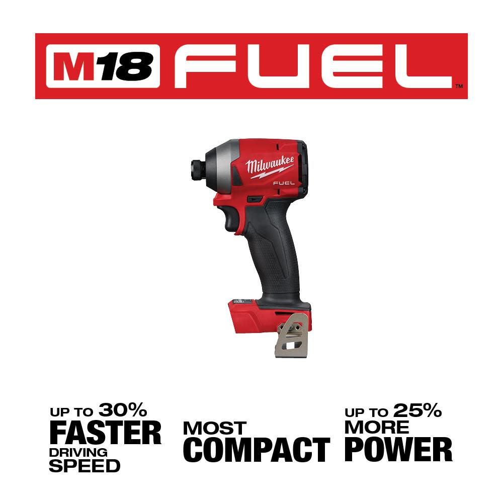Milwaukee M18 FUEL 1/4 in. Hex Impact Driver - Ascmtools