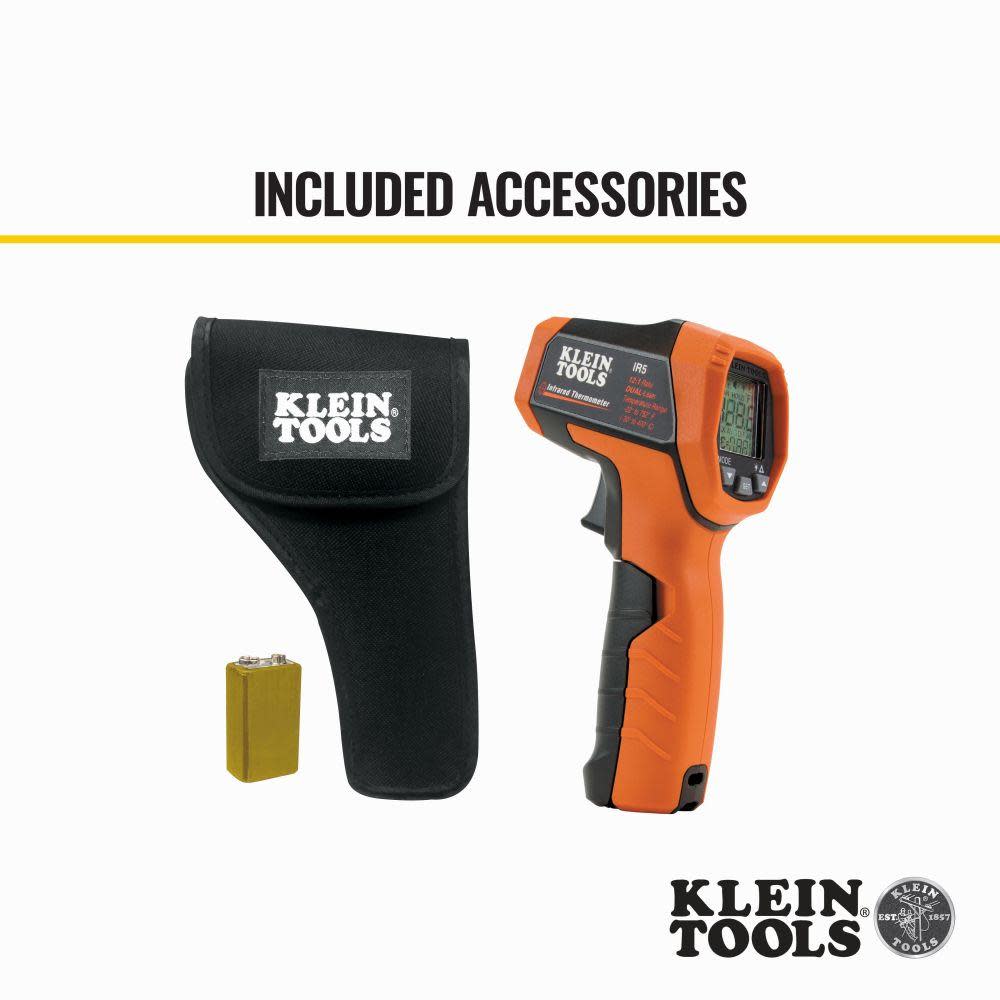 Klein Tools Dual Laser Infrared Thermometer - Ascmtools