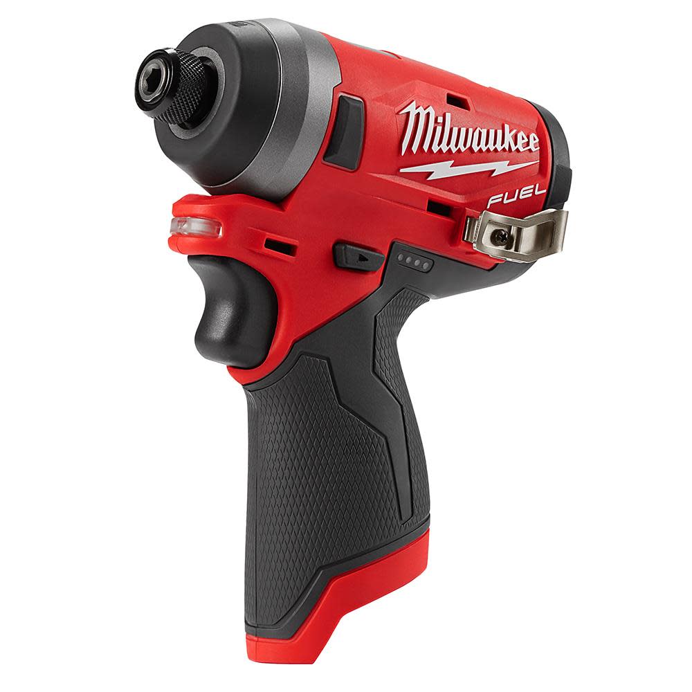Milwaukee M12 FUEL 1/4 in. Hex Impact Driver - Ascmtools