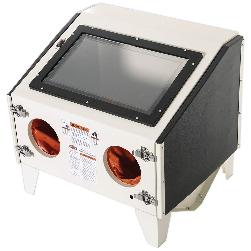 Shop Fox Benchtop Sandblast Cabinet - Ascmtools