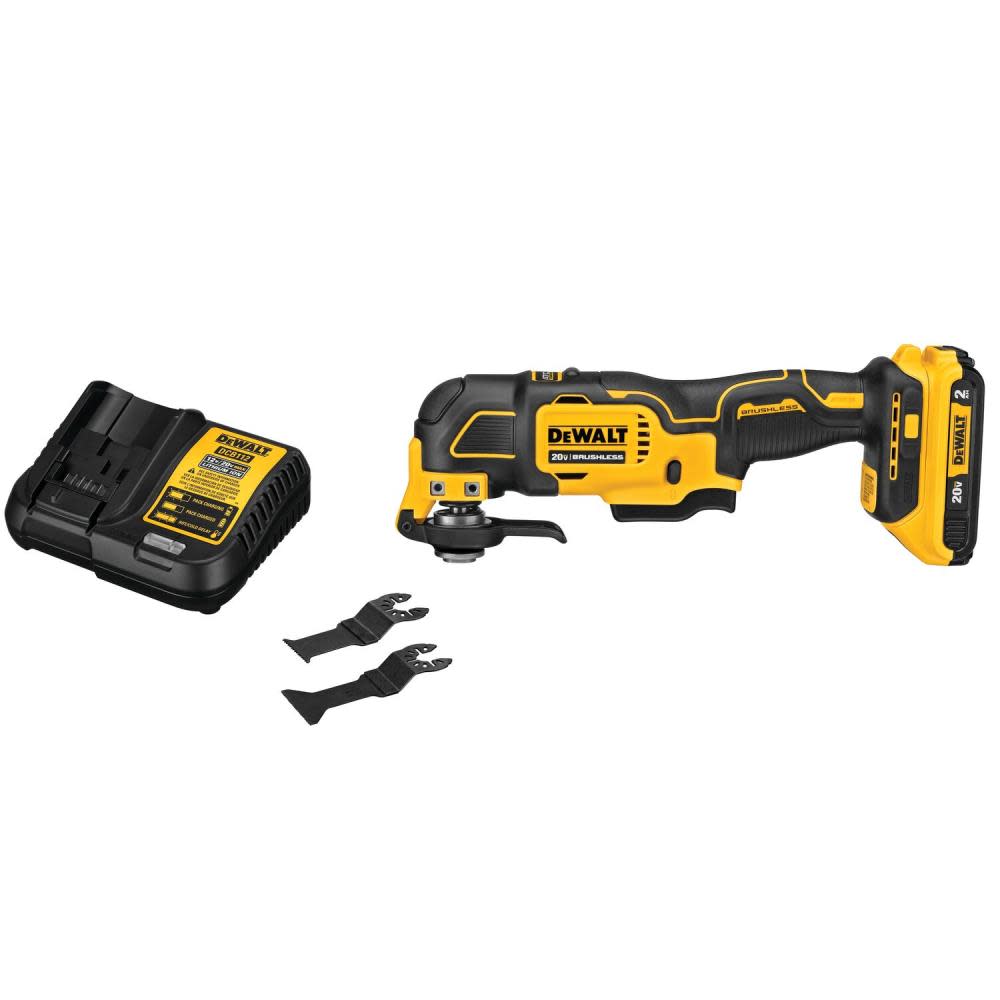 DEWALT ATOMIC 20V MAX* Brushless Cordless Oscillating Multi-Tool Kit - Ascmtools
