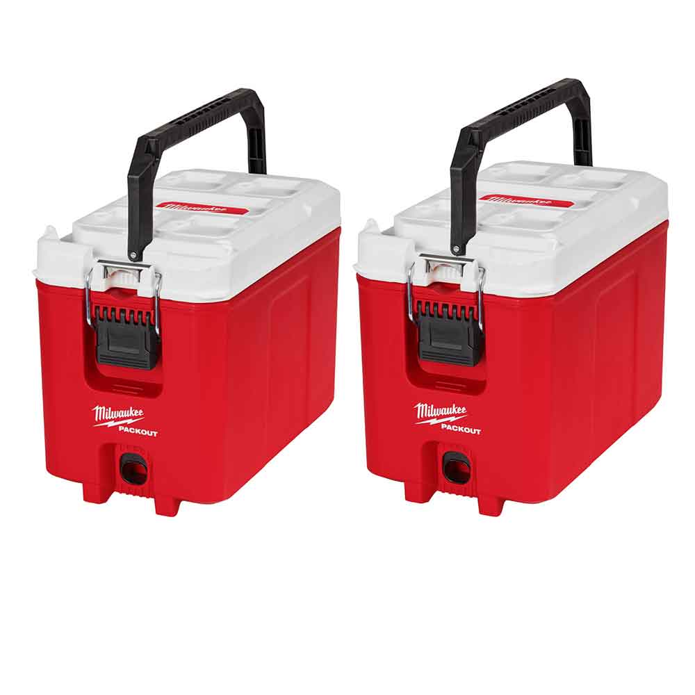 Milwaukee PACKOUT 16Qt Cooler 2Pk - Ascmtools