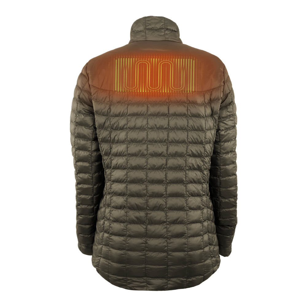 Mobile Warming Backcountry Jacket Womens 7.4V Morel Medium - Ascmtools