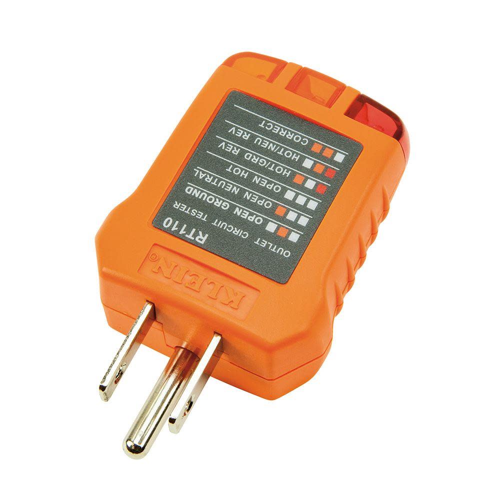 Klein Tools Receptacle Tester - Ascmtools