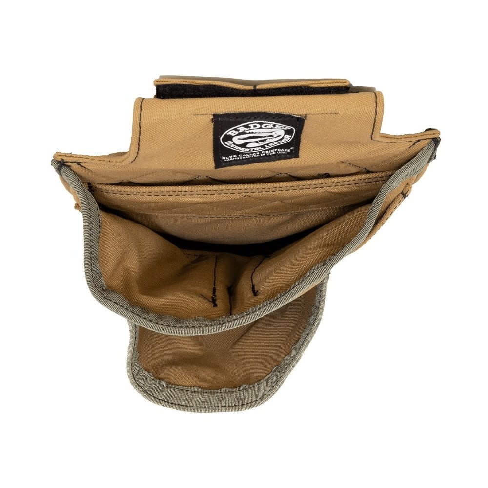 Occidental Leather Badger Trimmer Fastener Bag Sawdust Sage - Ascmtools