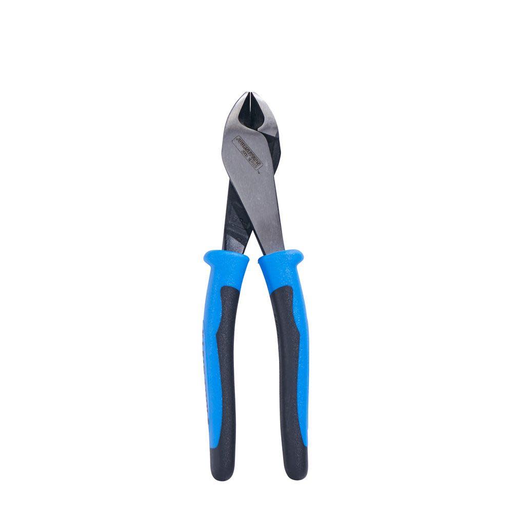 Klein Tools 8” Journeyman High-Leverage Diagonal-Cutting Angle Head Pliers - Ascmtools