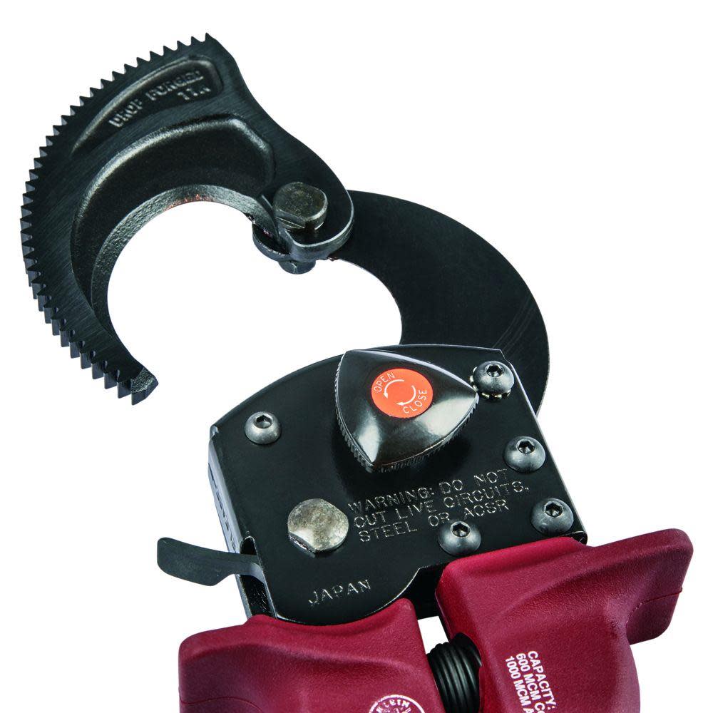 Klein Tools Compact Ratcheting Cable Cutter - Ascmtools