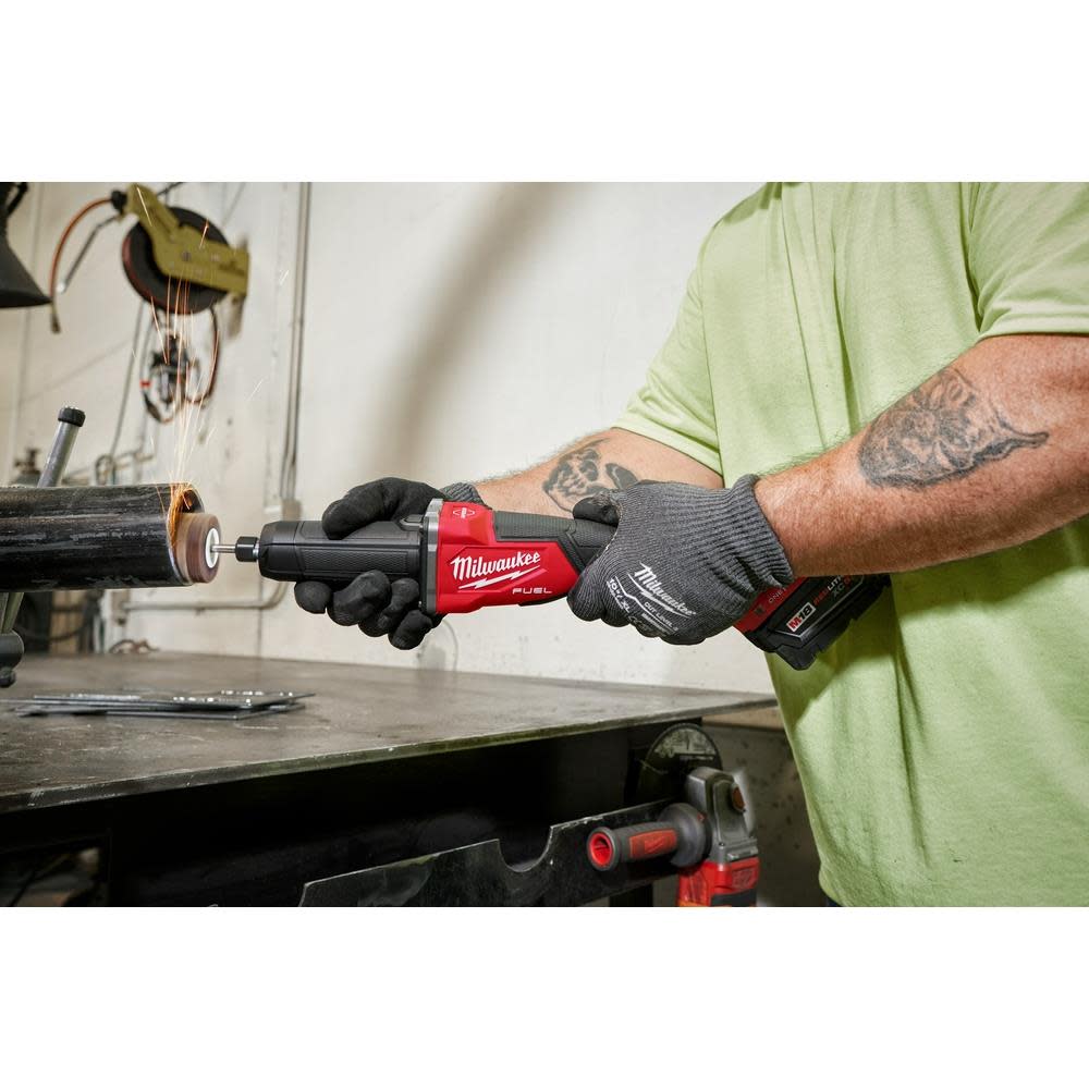 Milwaukee M18 FUEL Braking Die Grinder Paddle Switch Bare Tool - Ascmtools