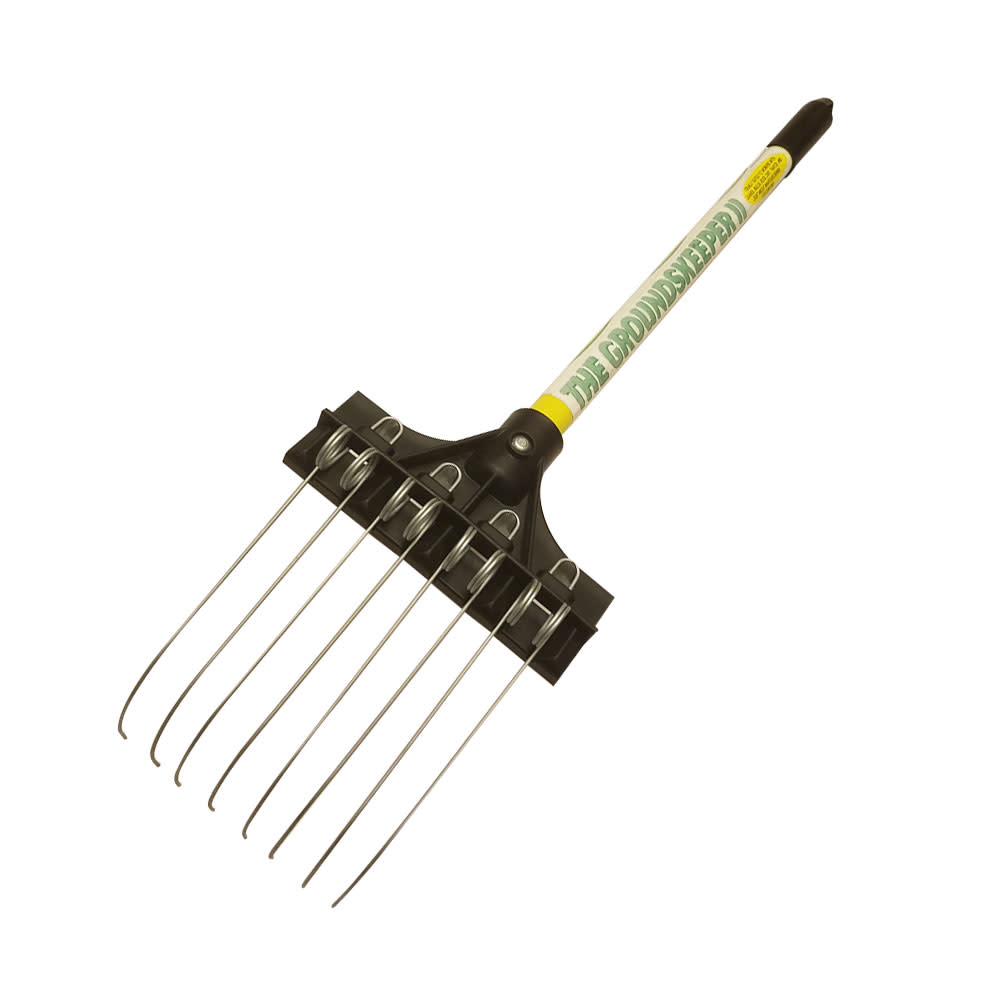 TRG Inc 6″ Groundskeeper II Gardener Rake - Ascmtools