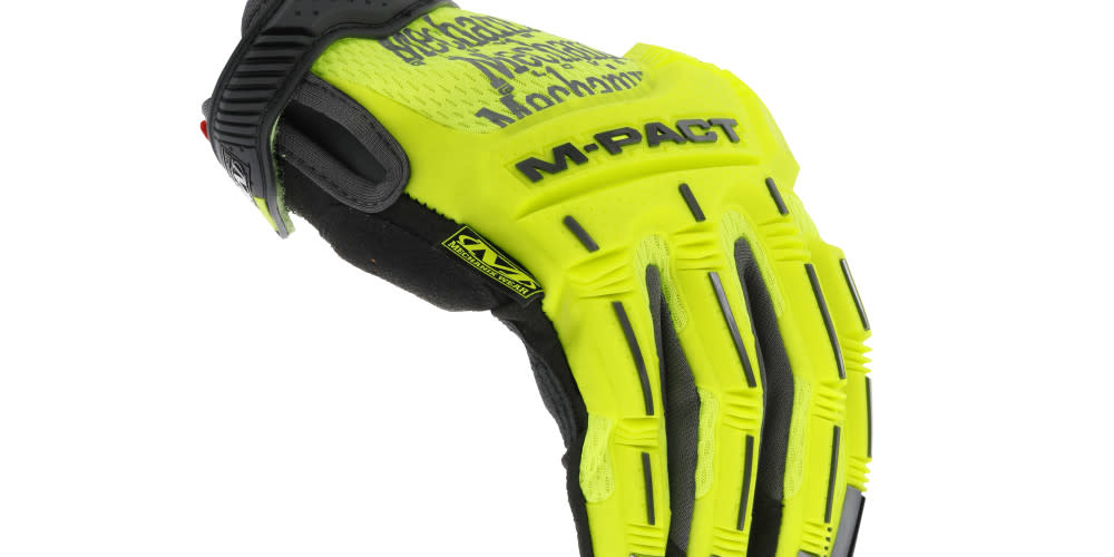 Mechanix Wear Hi-Viz M-Pact Gloves Large - Ascmtools