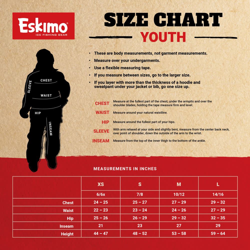 Eskimo Keeper Jacket Youth Medium - Ascmtools