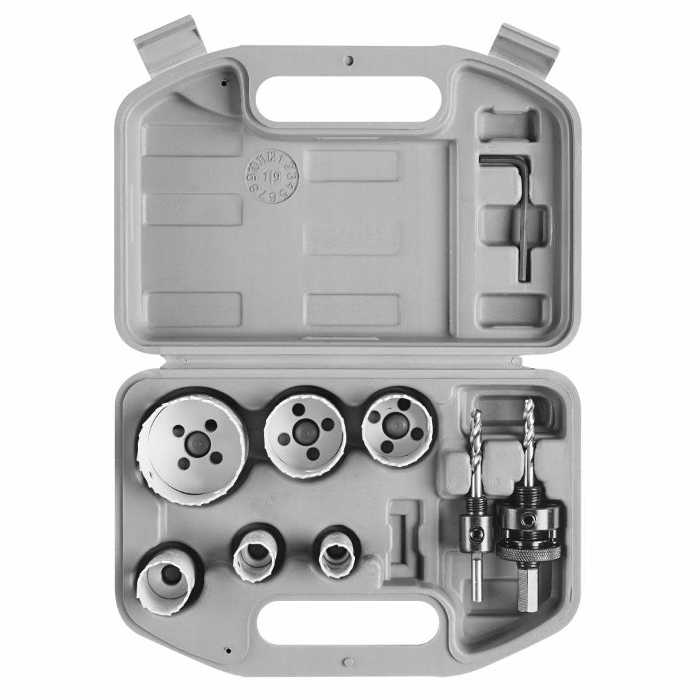 Bosch Bi Metal Hole Saw Set General Purpose 9pc - Ascmtools