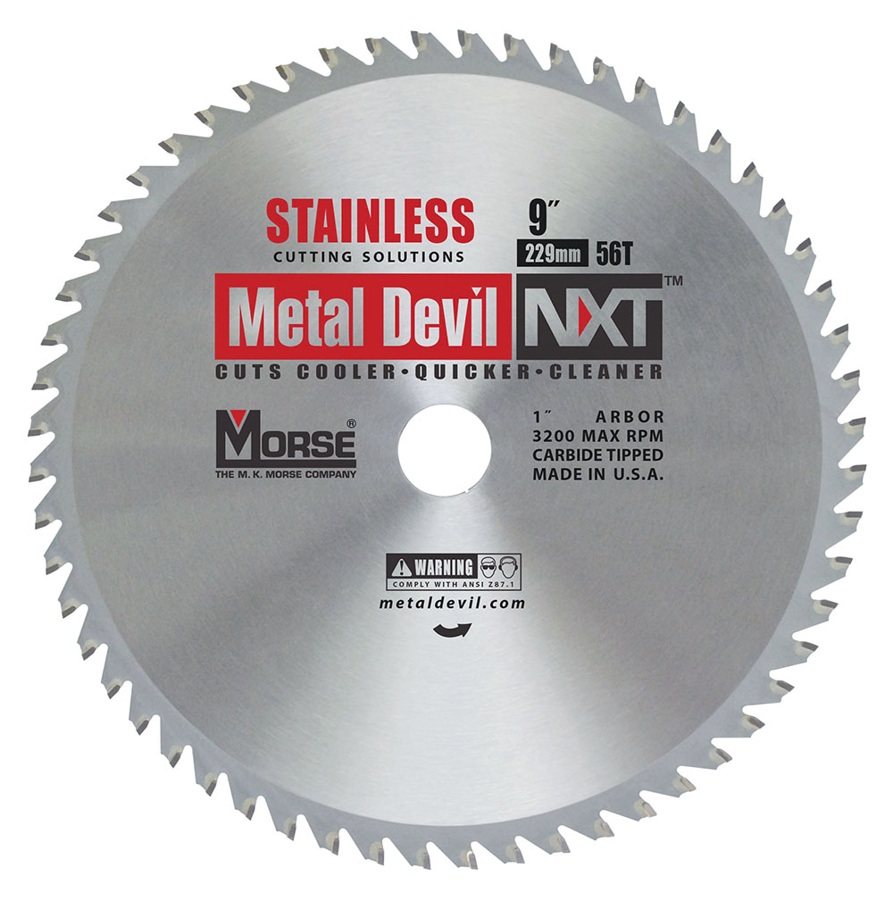 MK Morse Metal Devil NXT Circular Saw Blade 9″ Stainless Steel - Ascmtools