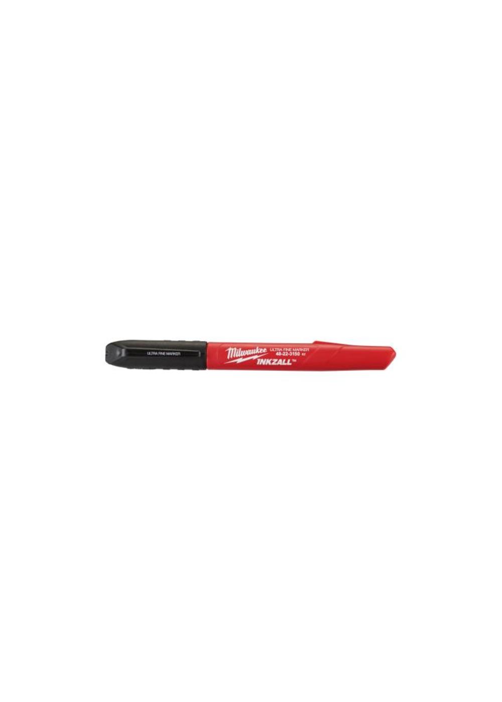 Milwaukee 12 pk INKZALL Black Ultra Fine Point Markers - Ascmtools