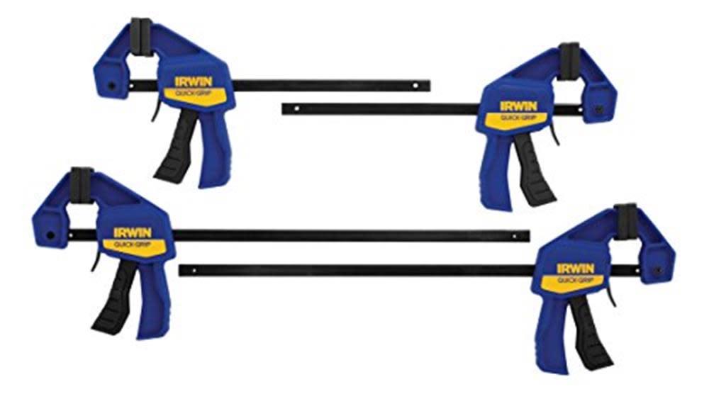 Irwin Min Bar Clamp Set Two 6″ & Two 12″ - Ascmtools
