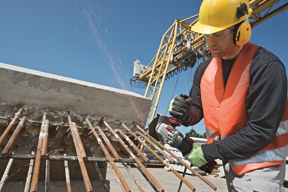 Bosch 18 V EC Brushless Connected-Ready 4-1/2 In. Angle Grinder (Bare Tool) - Ascmtools