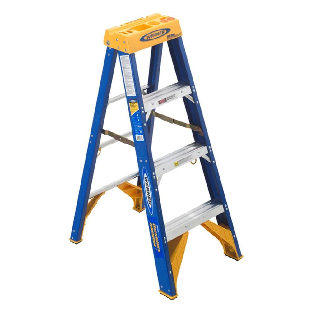 Werner 4 Ft. Type IAA Fiberglass Electricians Jobstation - Ascmtools