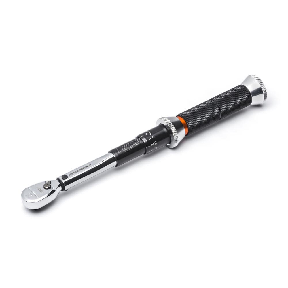 GEARWRENCH 1/4 in Drive 120XP Micrometer Torque Wrench 30-200 in/Lbs - Ascmtools